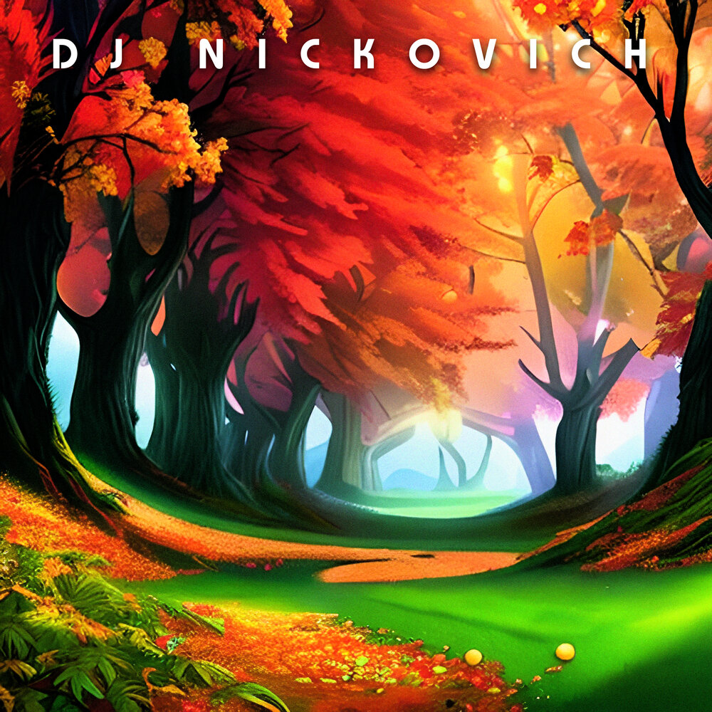 Dj nickovich. Аниме пейзаж. Аниме осень. Аниме фон природа. Аниме лес.