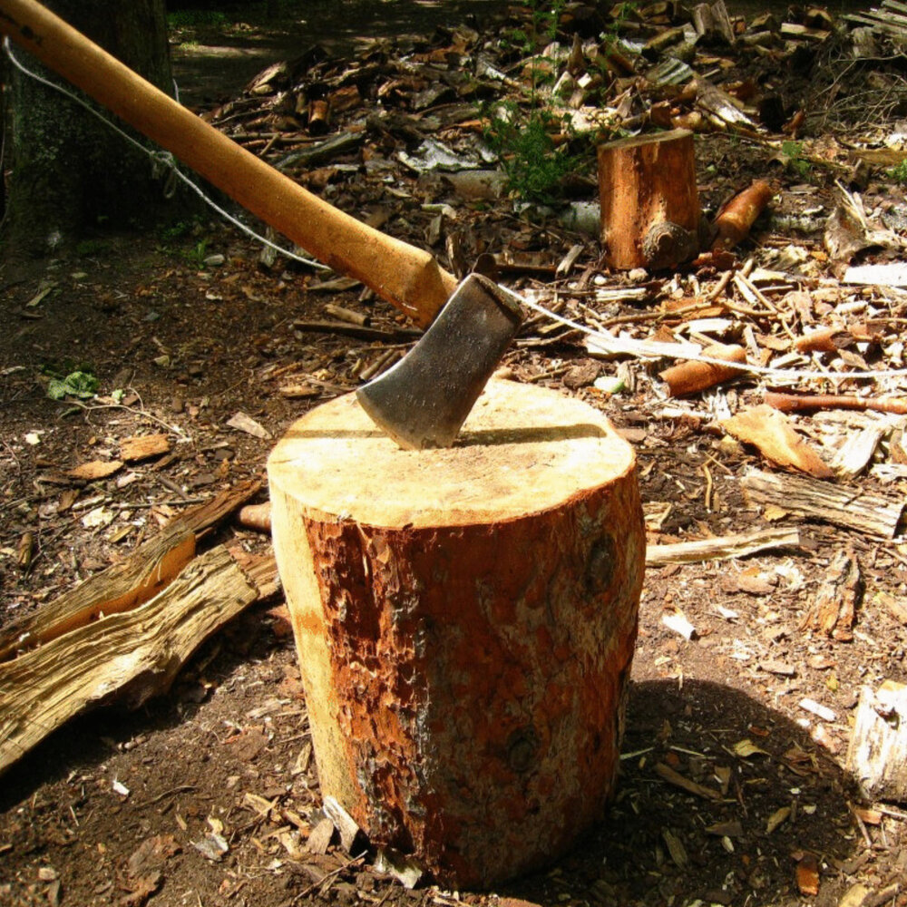 Разрубленное полено. Разрубленное полено. Рубка дров. Разрубленное полено. Нарубленные дрова.