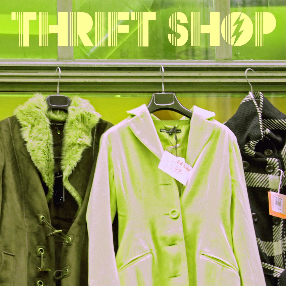 Wanz macklemore thrift shop. Thrift shop. Thrift shop album. Macklemore Ryan Lewis Thrift shop клип. Thrift shop Branding.
