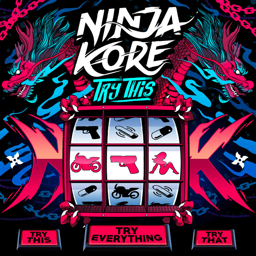 Try this. Ninja Kore beautiful Disaster. Ninja Kore Art. Kursiva x Ninja Kore - this is War.