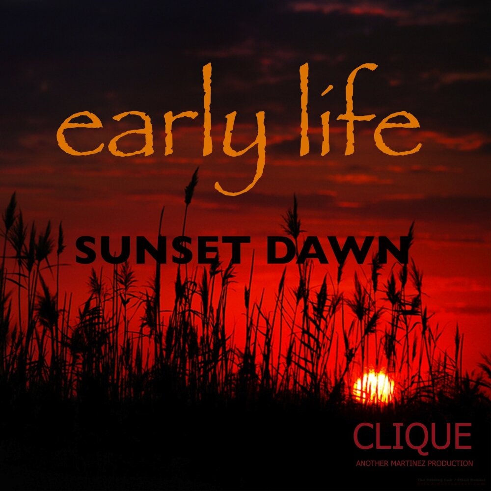 Sunset-Dawn. Days and Nights of the Life. Midnight Sunset. Sunset mixed