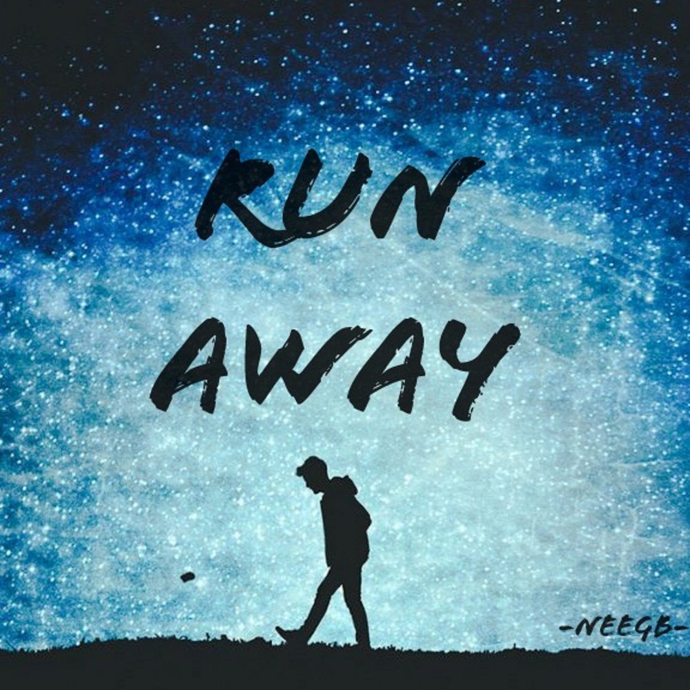 Run away. Away. Saway. Надпись away.