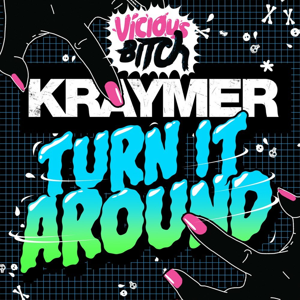 Turn my music. Kraymer. Turn it around. Turn it around (2017). 4 Strings - turn it around обложка.