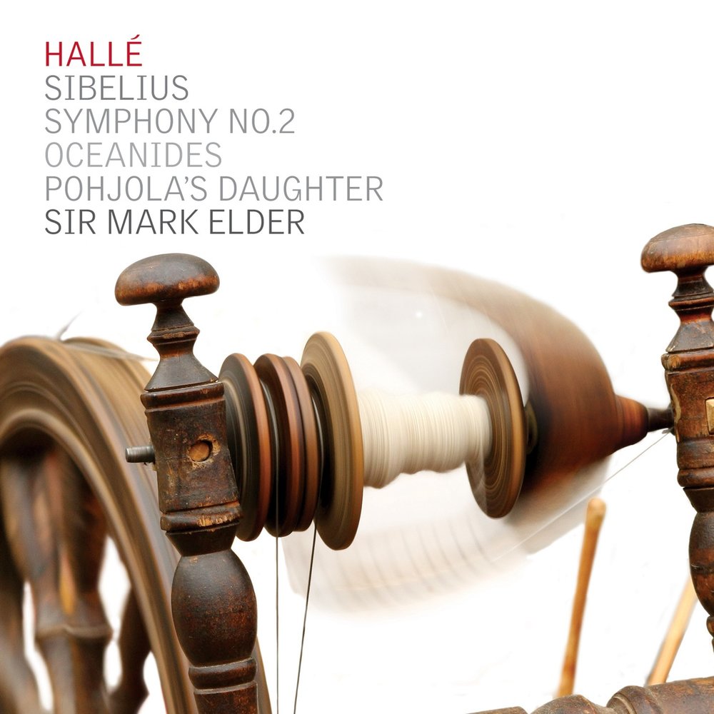 Old mark. Sibelius - Symphony no. 2, the Oceanides, Pohjola's daughter - Elder. Halle Orchestra.