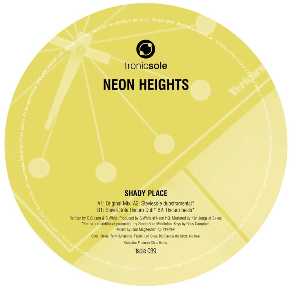 Height песни. Neon heights. Neon heights Band. Shady place. Stevie sole Middleton.