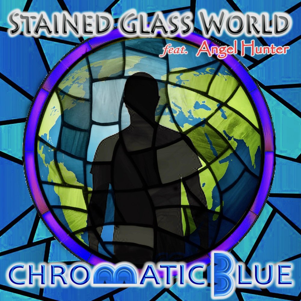 Glass worlds. Витражи на стекле. Blue Chromates.