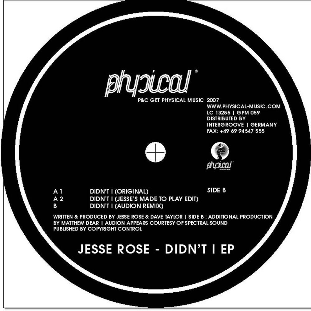 Jesse Rose. Жессе Розе. Джесси Роуз.