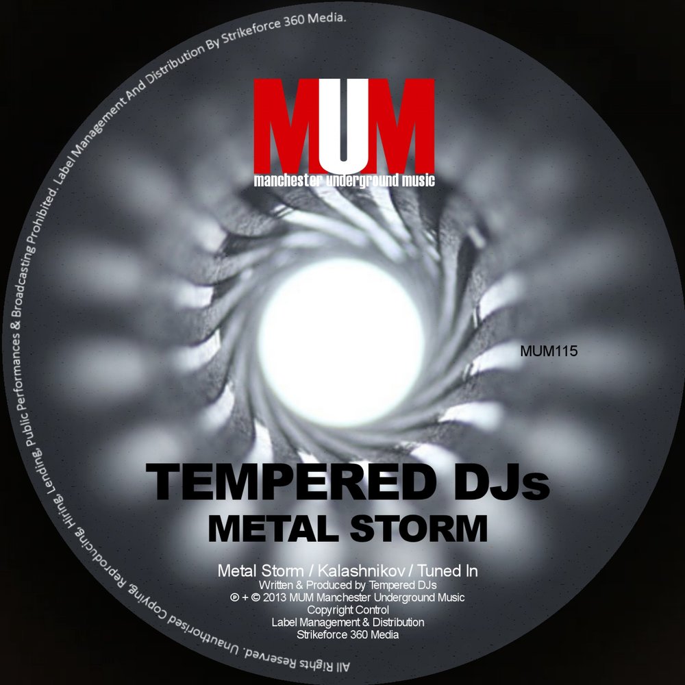 Dj tunes. Metal Storm. Metal Storm Limited. Tempered Metal.