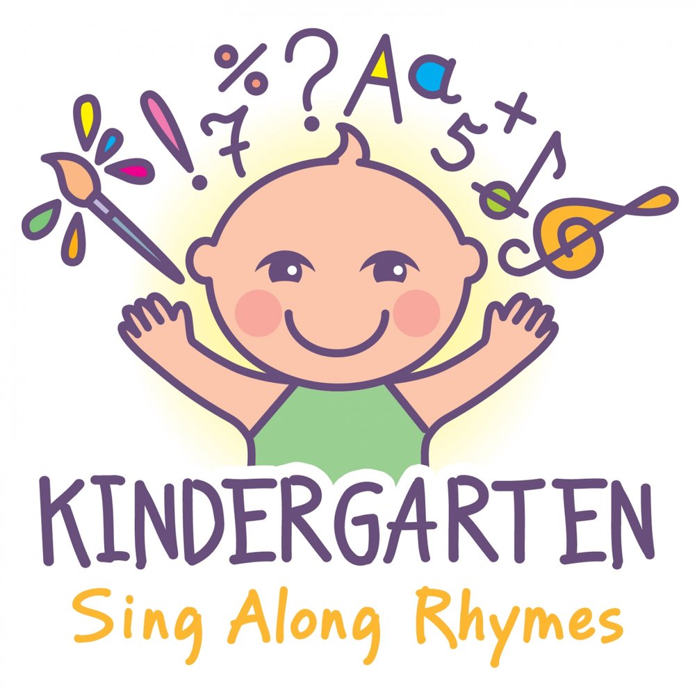 Baby rhymes. Kids singing Kindergarten.