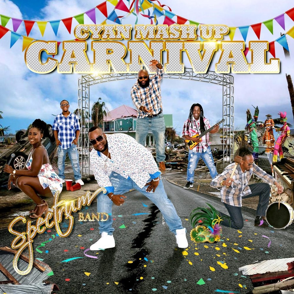 Spectrum Band - Cyan Mash up Carnival  M1000x1000