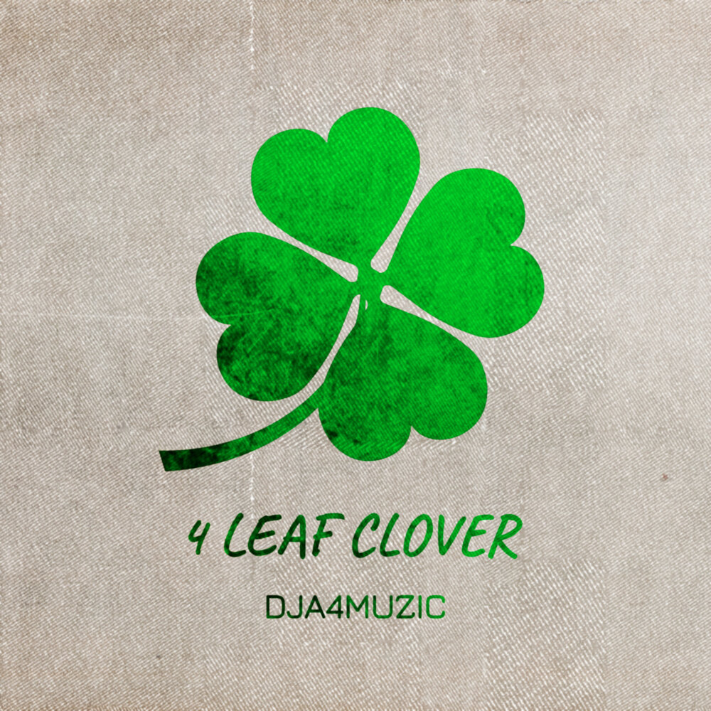 Клевер лейбл. Клевер логотип. 4 Leaf Clover. Четырехлистный Клевер в стиле минимализма.