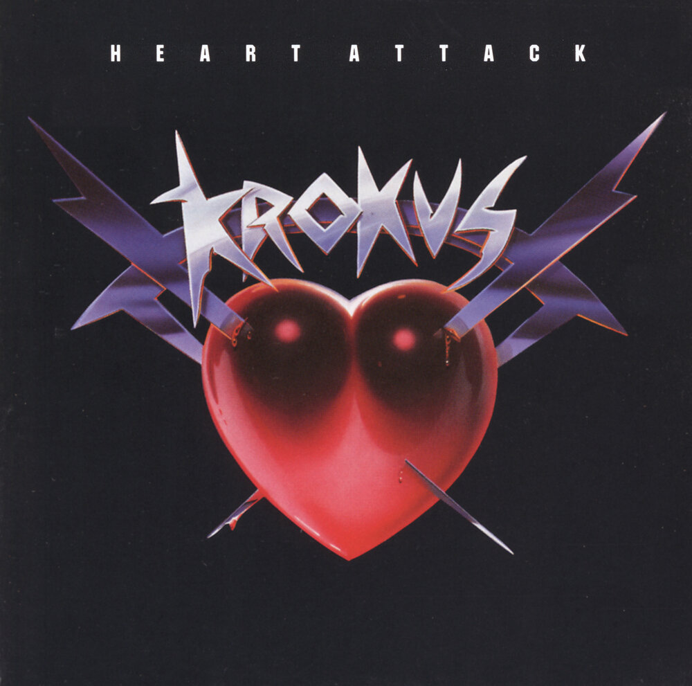 Альбом песен посвященный крокусу. Krokus Heart Attack 1988. Krokus 1988. Heart Attack группа. Heart Attack обложки альбомов.