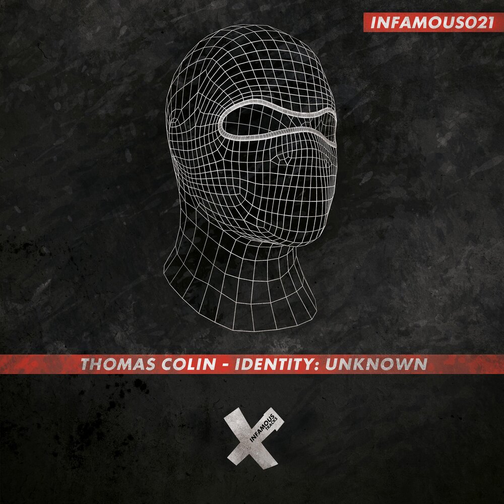 Thomas Colin. Identity Unknown. Unknown Brain Masks Black White. Controlling tom