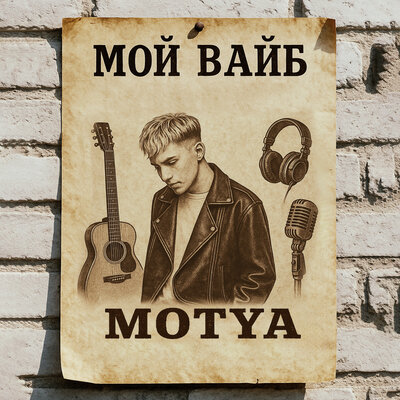 cover for track Мой вайб of artist MOTYA