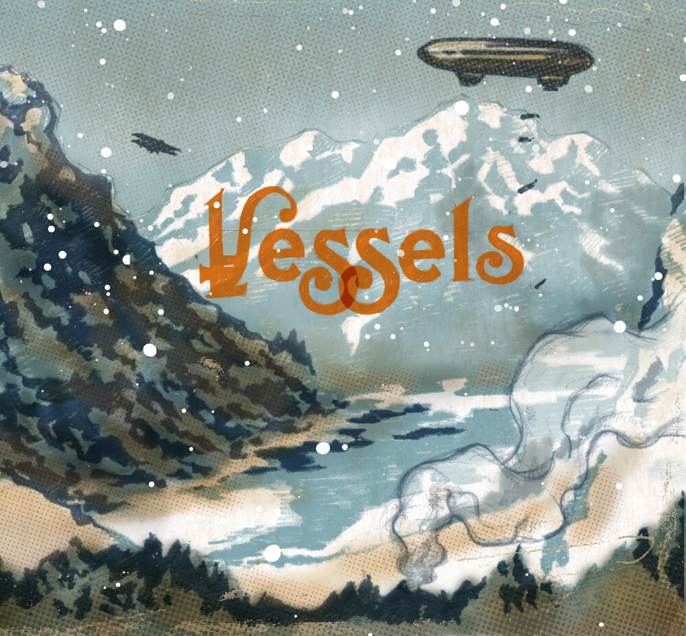 Look at those clouds. Vessel album. Vessel album Cover.
