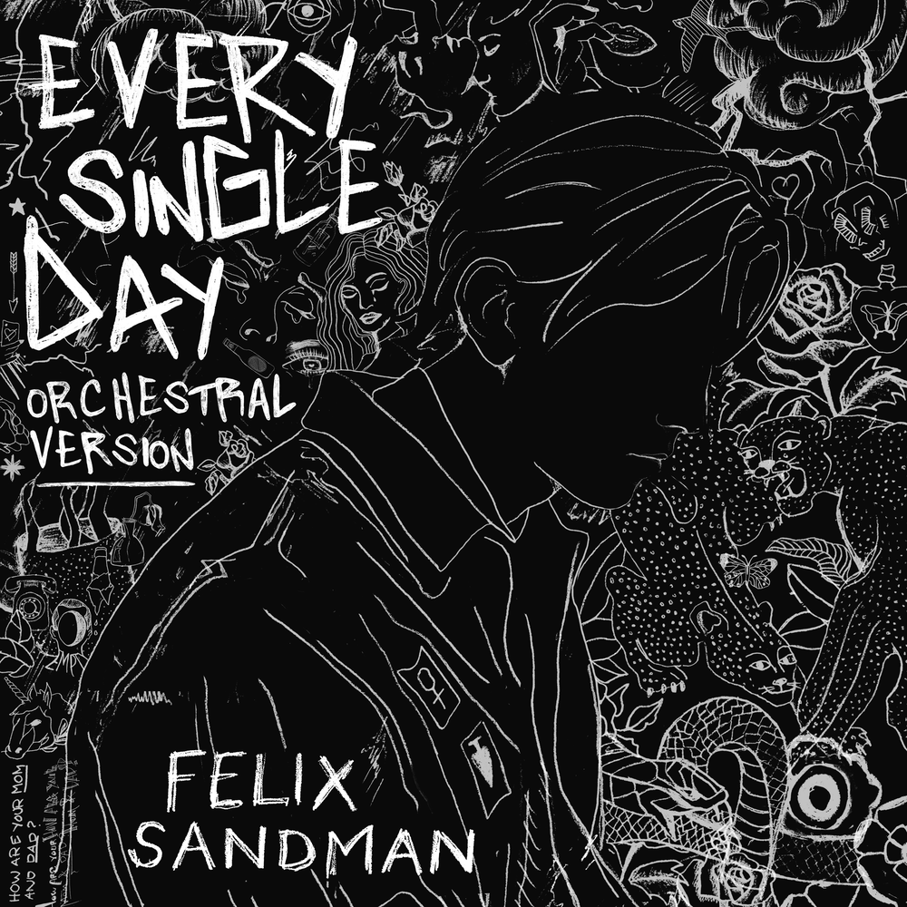 Every single day. Феликс Singles. Феликс Сэндмен песни. Обложка песни Sandman. Felix-Sandman-feat.-Astrid-s-relations обложка.