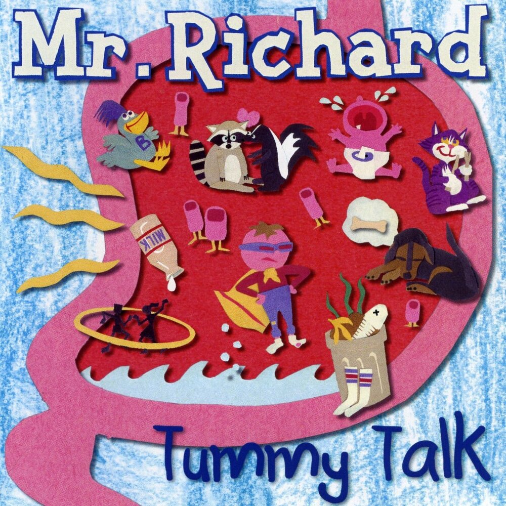 Mr talking. Tummy talk.