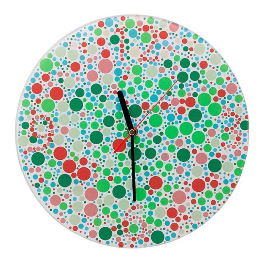 You see that clock. Часы с цветами. половинки часы цветные. clocks and colours.