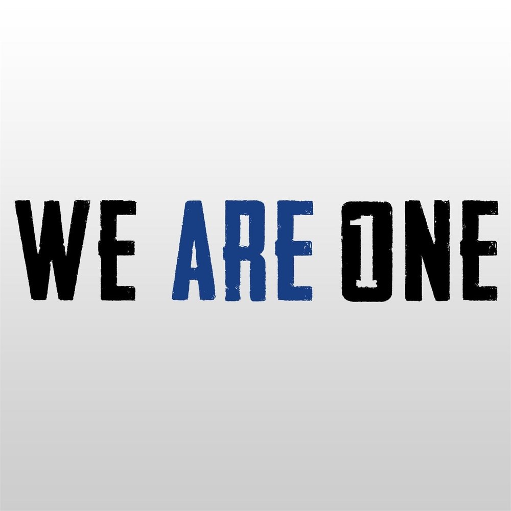 We are one. We are. We are first. We are we. Interactive - we are one.