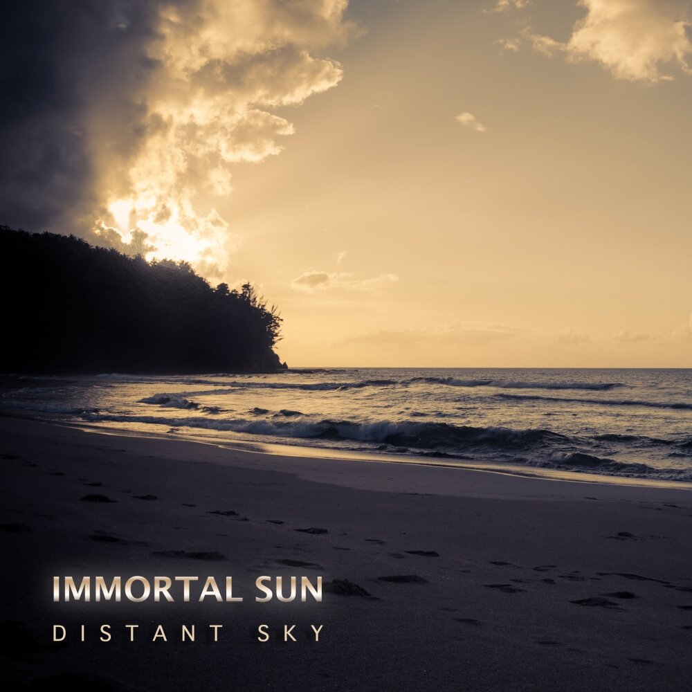 Immortal sun. Distant Skies обложка альбома. Distant Sun Machine lernt. Картинка Black Skies tender.