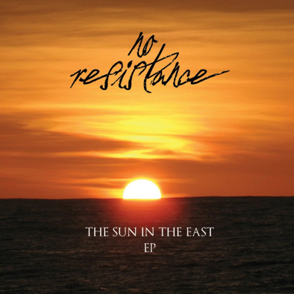 East to west. East of the sun. The direction from which the sun rises. Sunset in the east. He sun in the east rise.