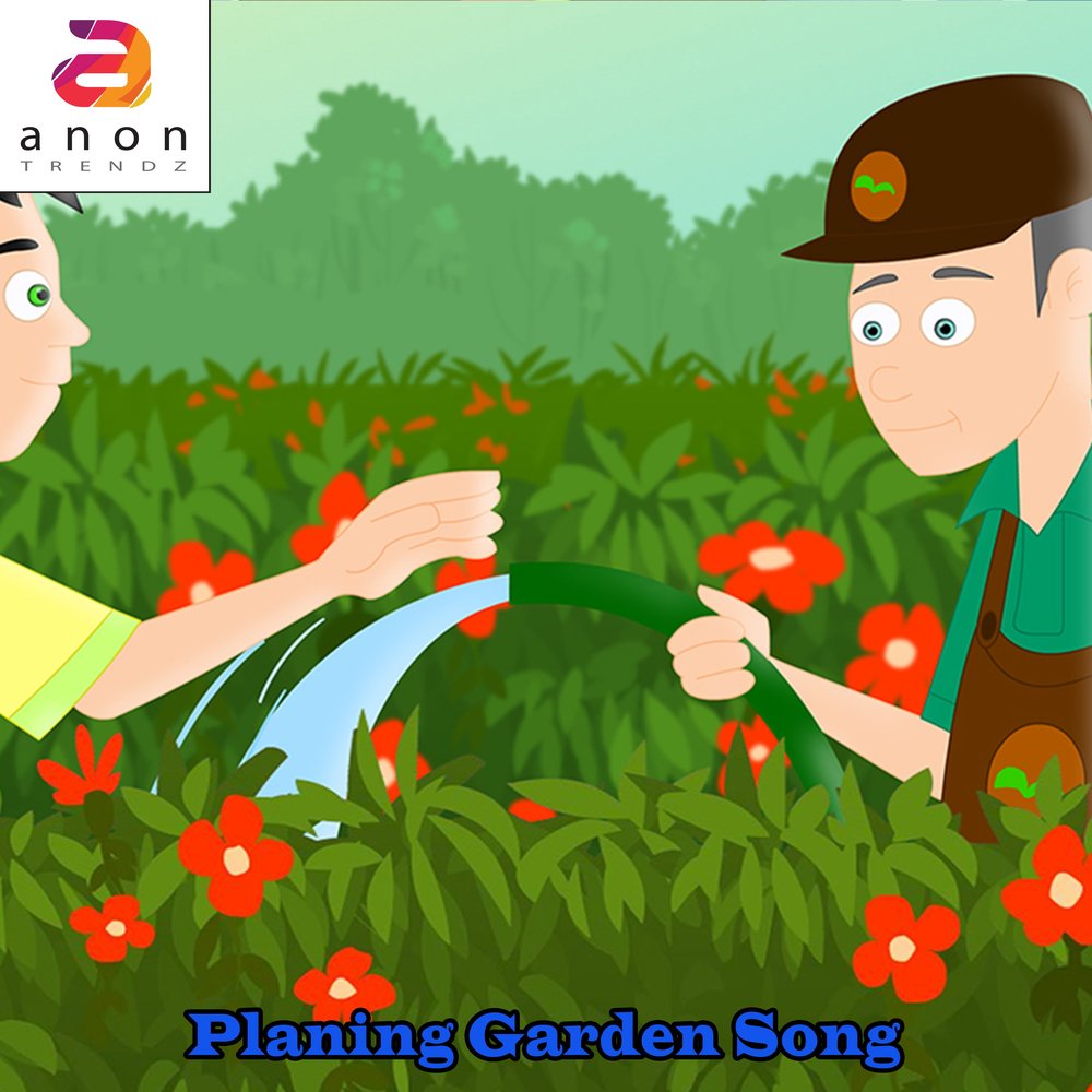 Pure Song Garden. Airplane and Garden.