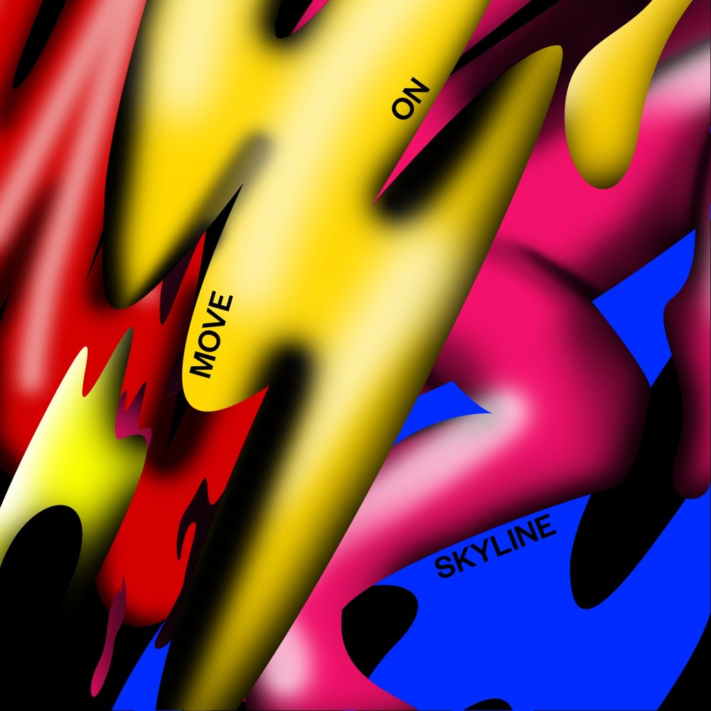 Move skyline. Move skyline. Move skyline. Big city in blue white tones. Город мечты.