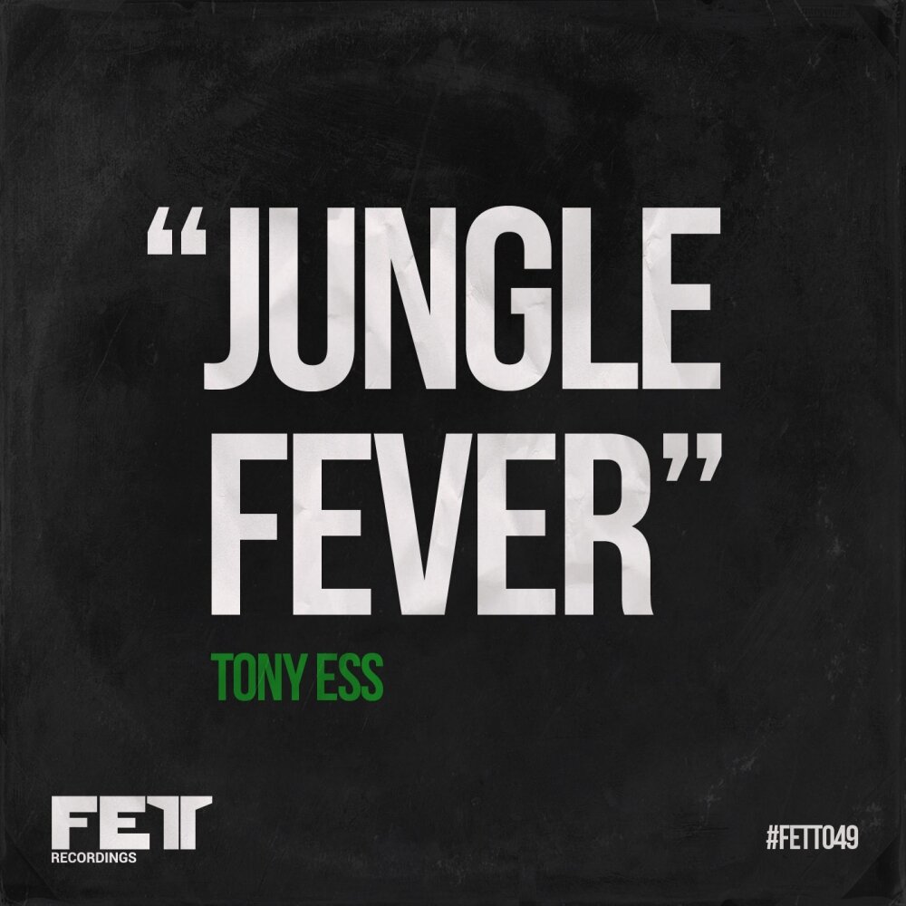 Jungle fever. Music Jungle Fever. Fever text.