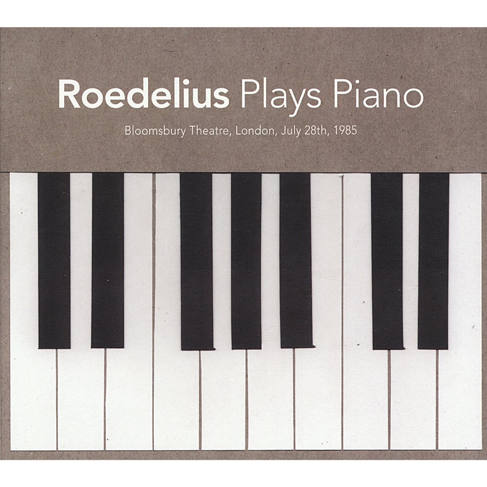 Tom plays piano. Roedelius. Hans-Joachim Roedelius.