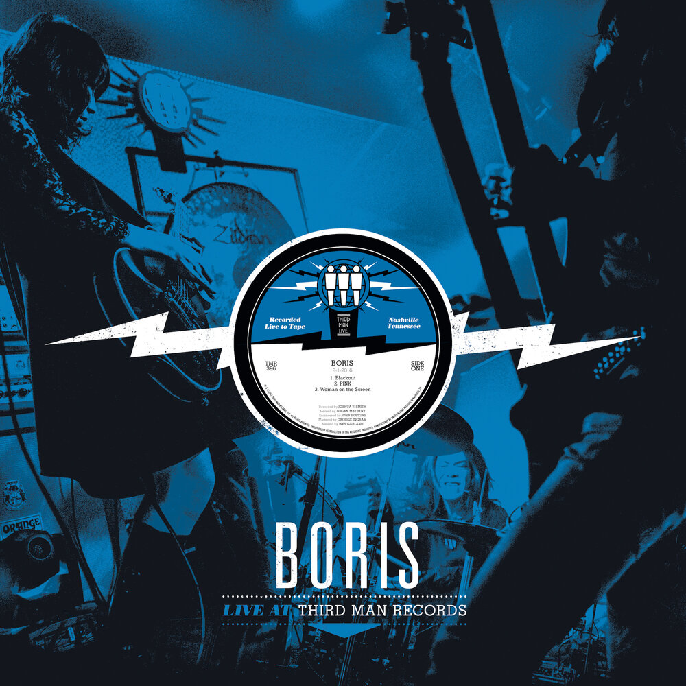 Третий человек музыка. Live at third man records. Live обложка. Blackout records. Boris - Boris at last -Feedbacker-.