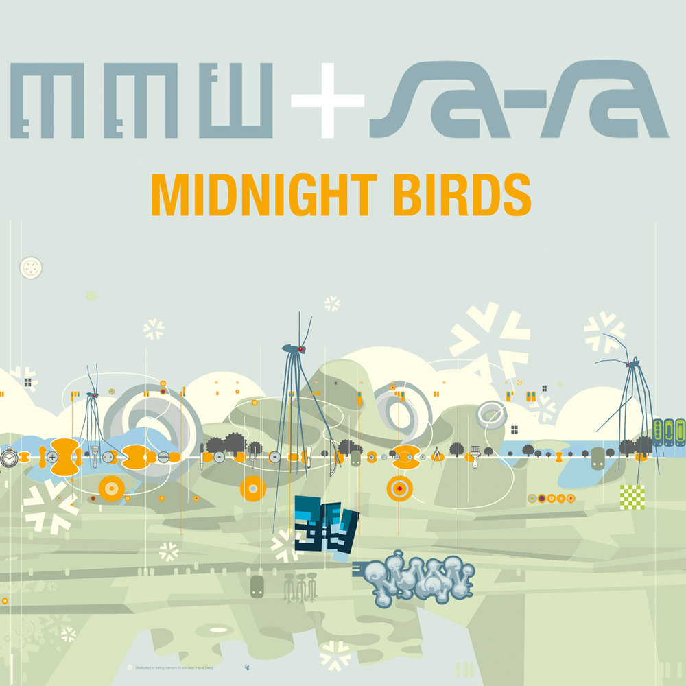Midnight bird. Ra Creative.