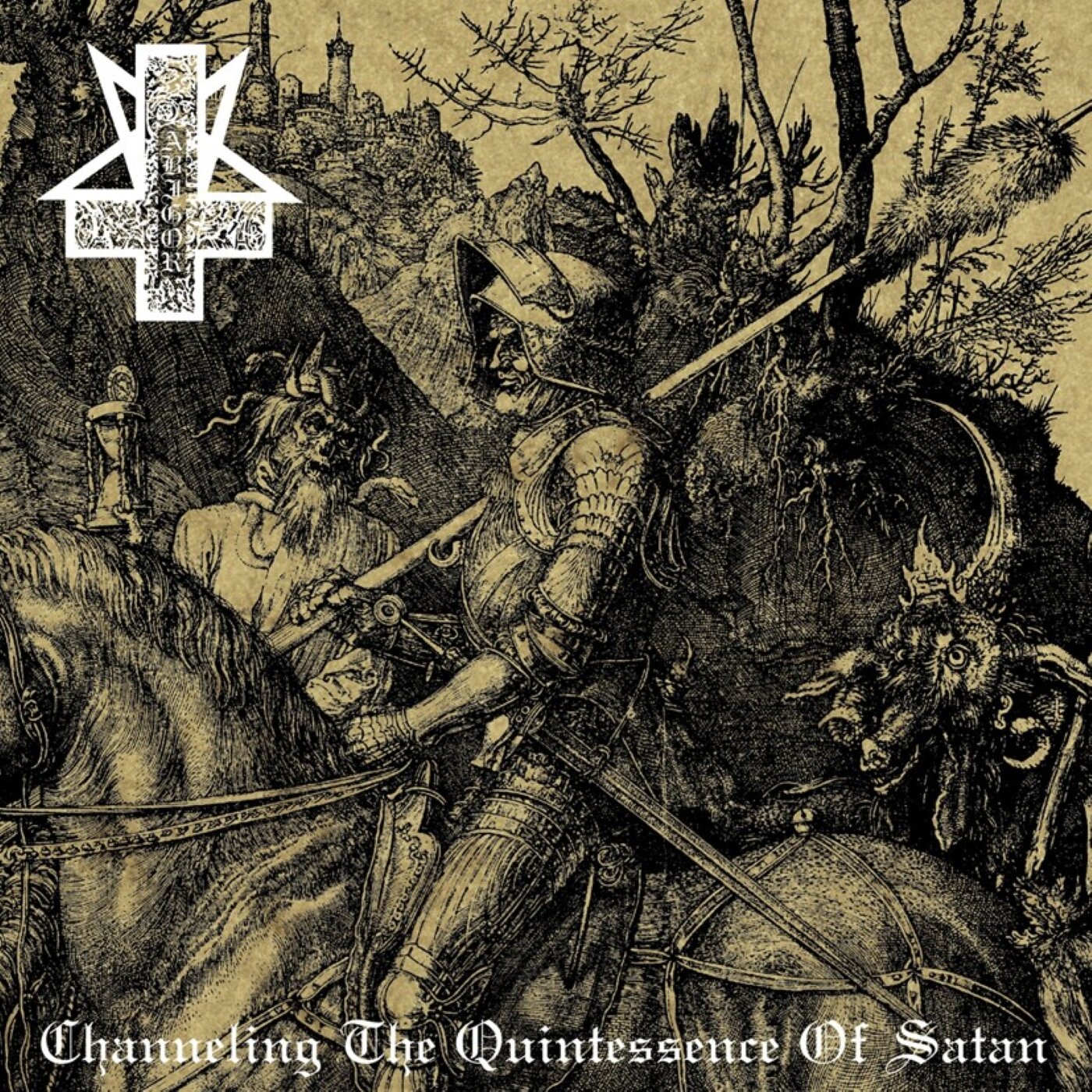 Обложка релиза Channeling the Quintessence of Satan