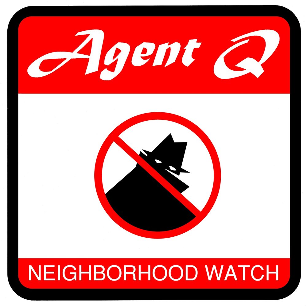 Agent q. Агент q. Neighborhood watch.