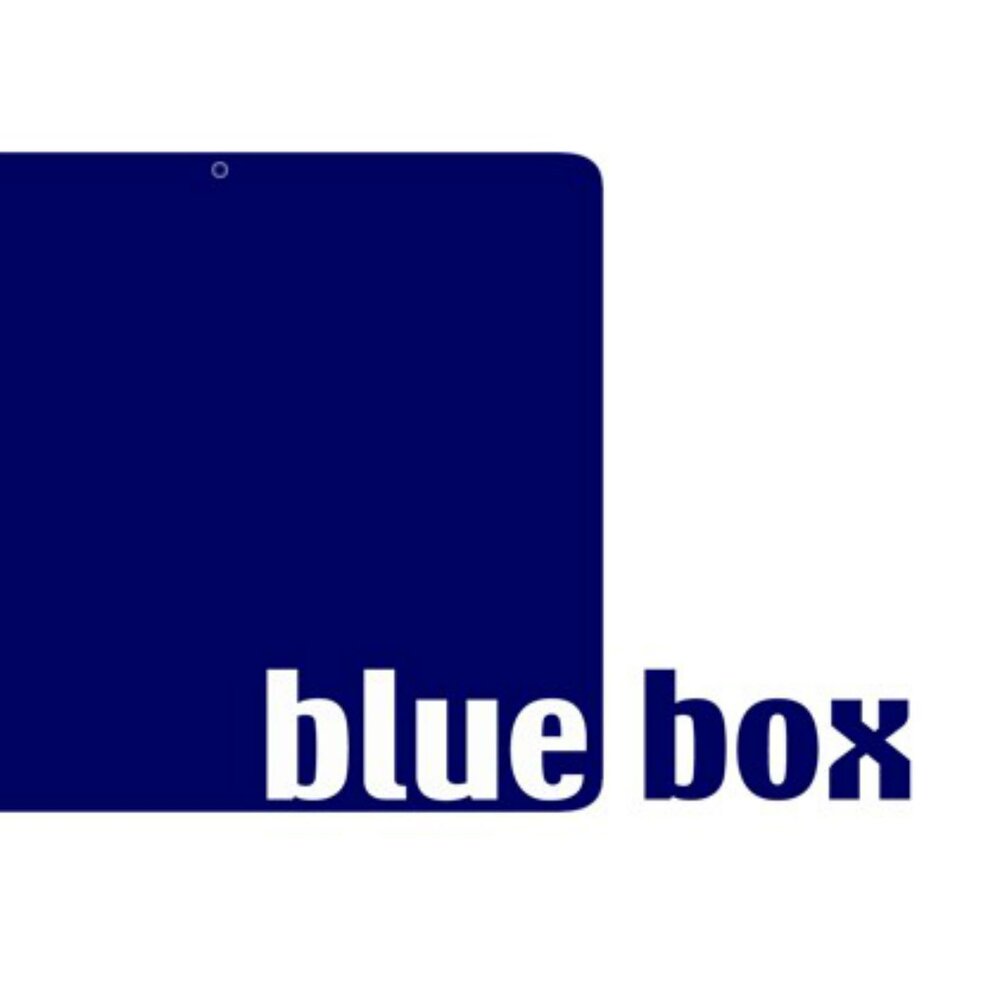 Blu box. Blue Box. Голубой бокс. Blue Box Note. Little Blue Box песни.