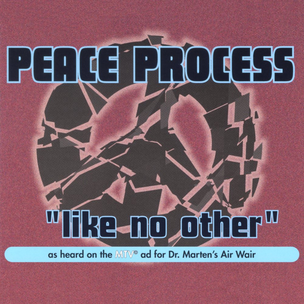 Peace process. Red hear.