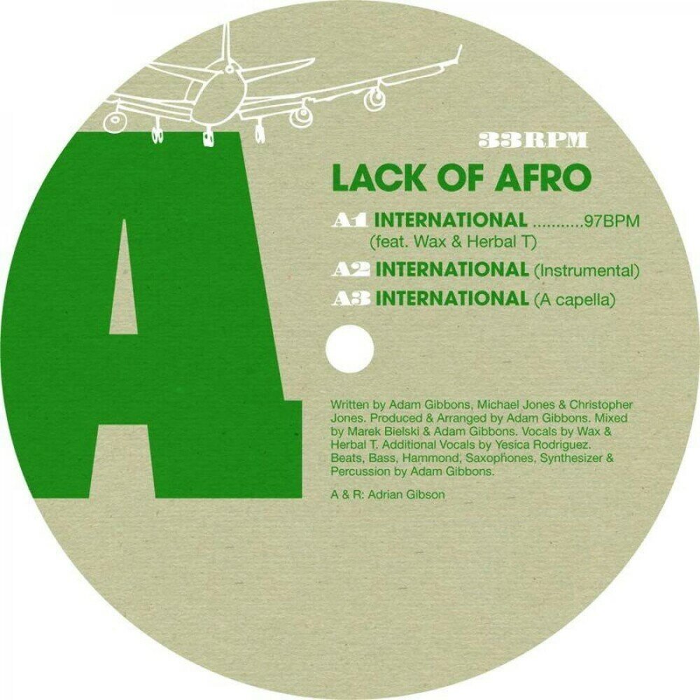 International instrument. Lack of Afro. Интернационал инструментал. Lack of Afro - my Groove your move (2009). Lack of Afro - Music for Adverts (2014).