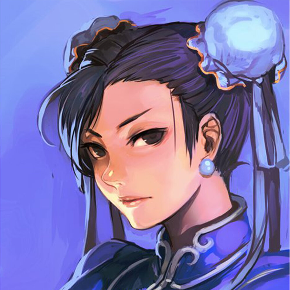 Chun li fanart. O' Aisu.