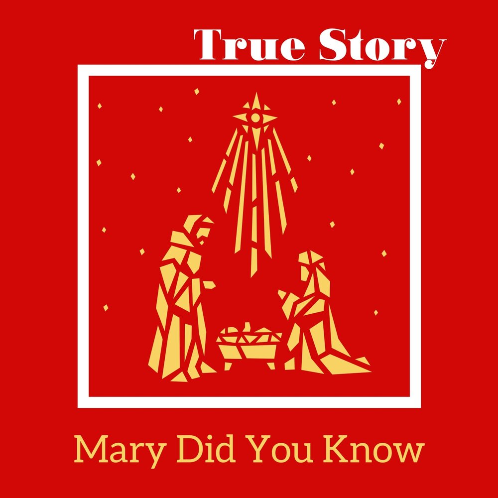 You know is true. Mary did you know logo.