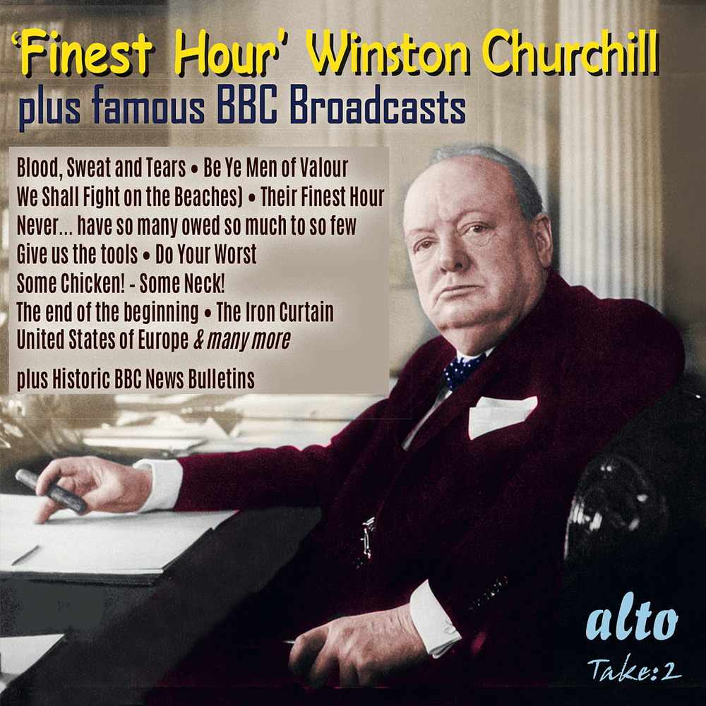 Winston Churchill, “we shall Fight on the Beaches”.. Their Finest hour Winston.