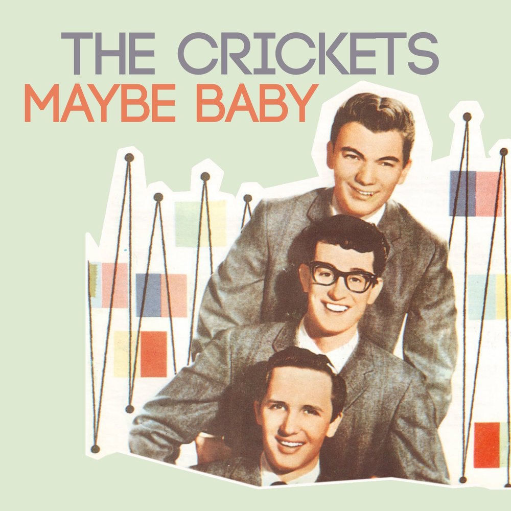 Мало бейби песни. Песни maybe Baby. Мейби бейби альбом. Cricket. Buddy Holly and the Crickets.