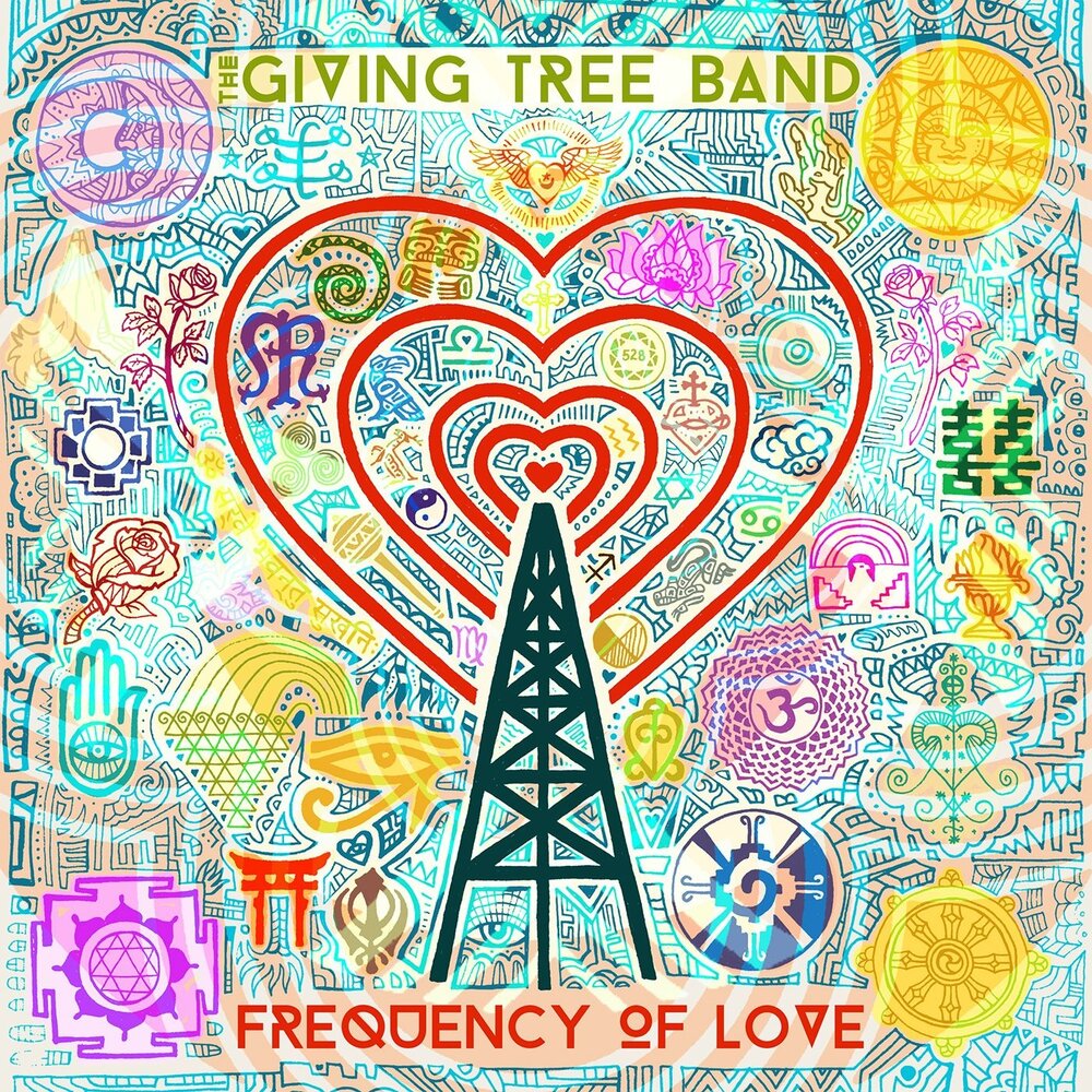 Living loving. Love Frequency. Band for the thinking.