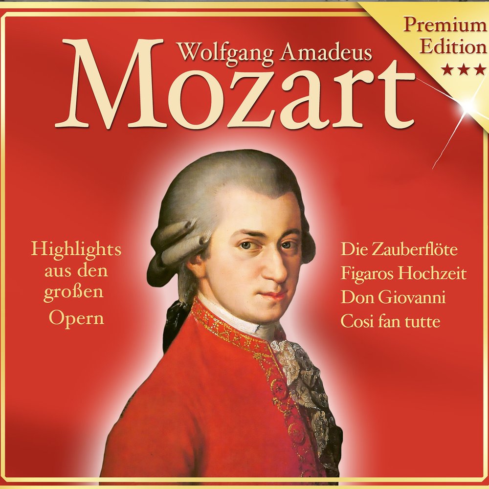 Wolfgang Amadeus Mozart обложка