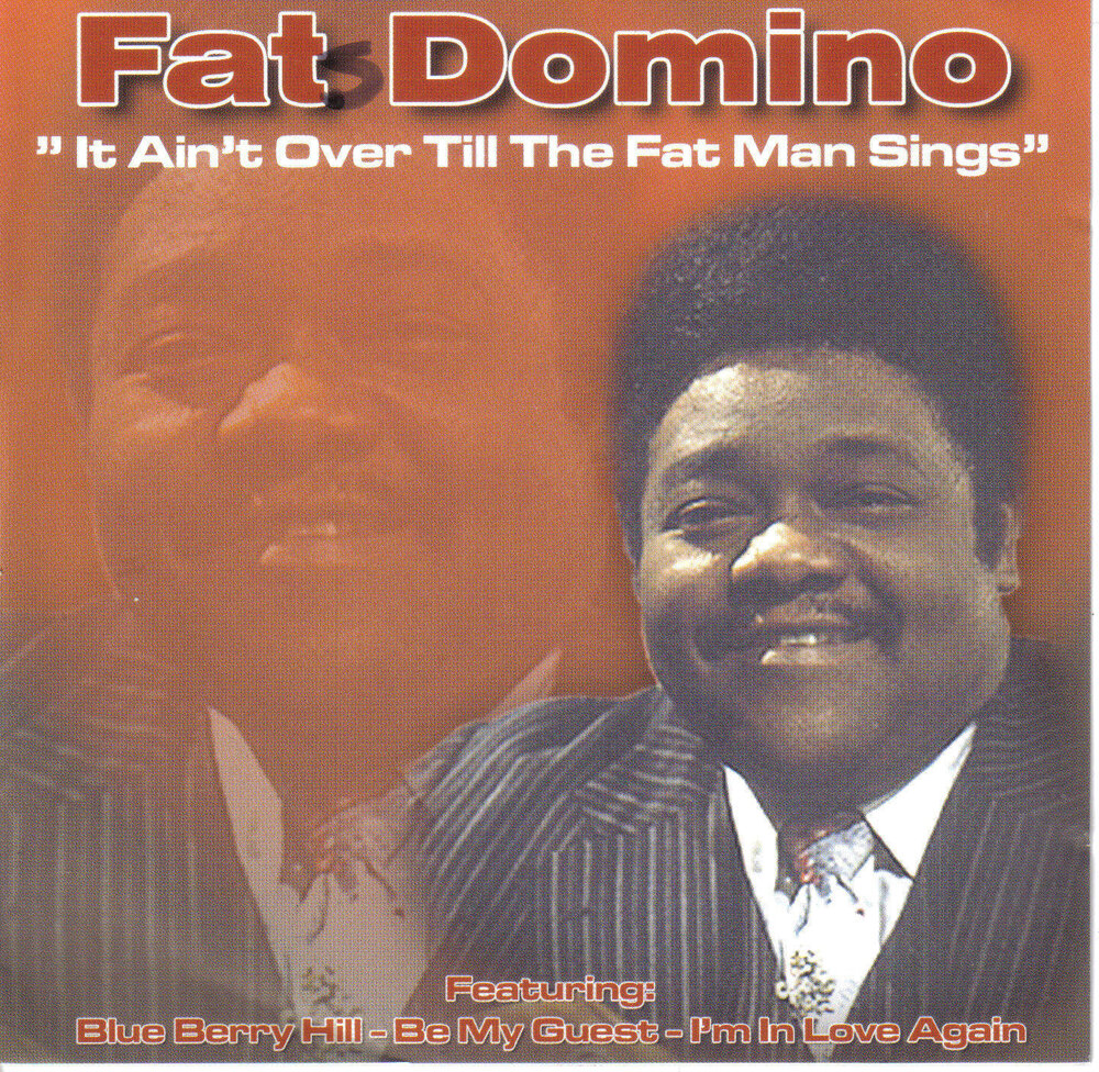 Фэтс Домино fat man. Fats Domino i'm in Love again. Фэтс Домино текст. Обложка для mp3 fats Domino - Blue Monday (1956).
