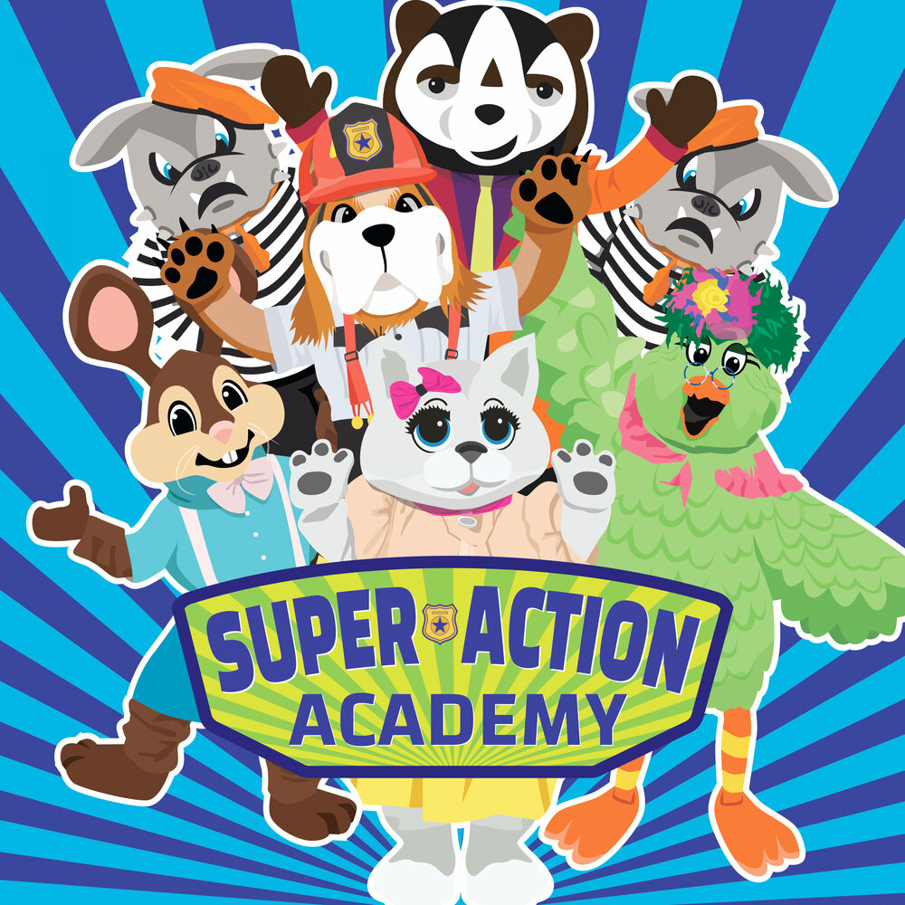 Action academy. Академия супер животных.