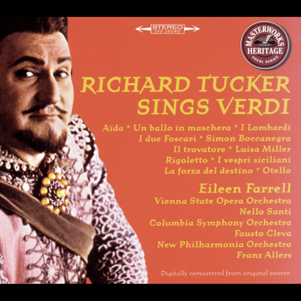 Такер песни. Richard Tucker. Verdi Simon Boccanegra.