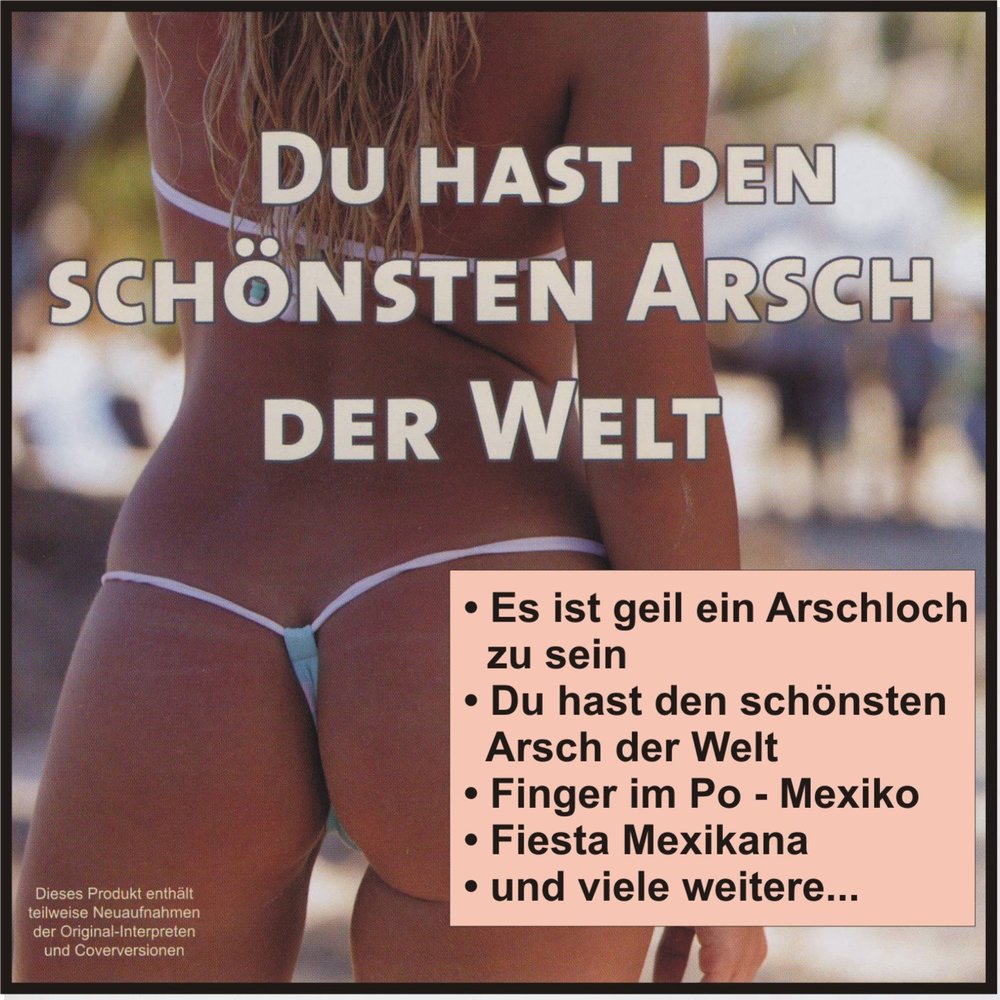 Альбом Du hast den schönsten Arsch der Welt слушать онлайн бесплатно на Янд...