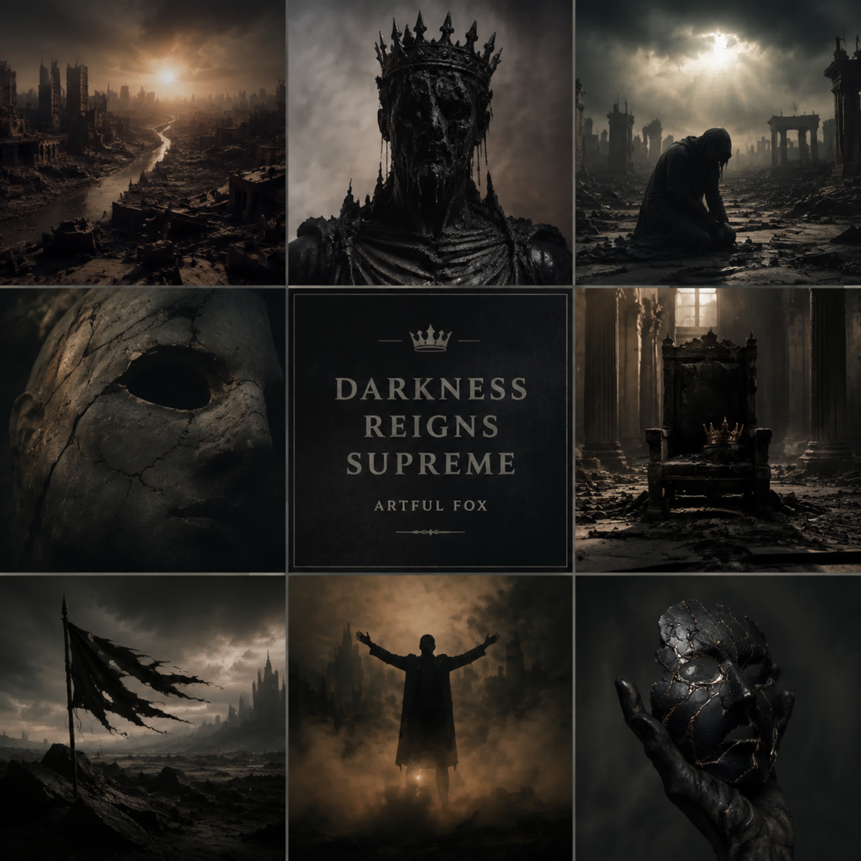Обложка релиза Darkness Reigns Supreme