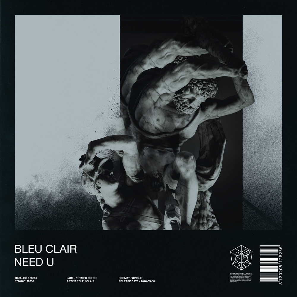 Bleu clair. Bleu clair