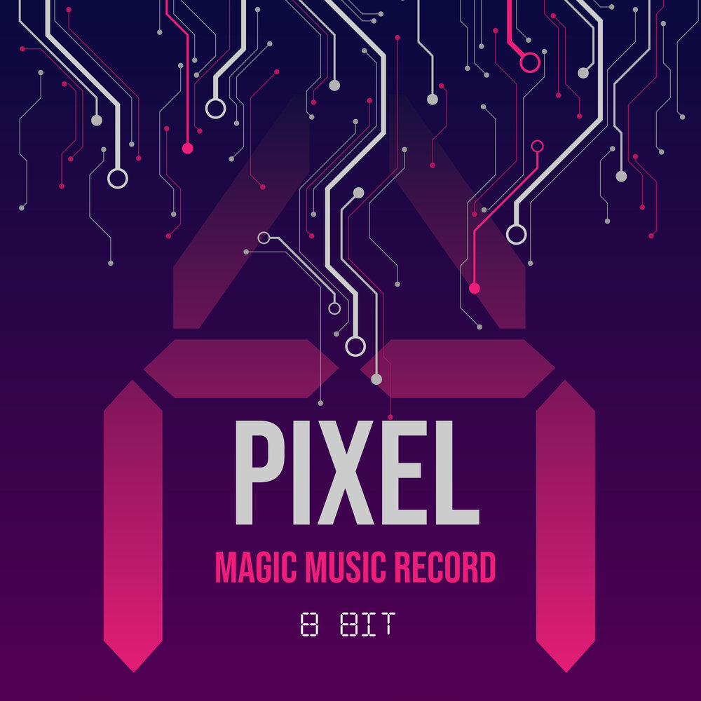 Bit track. Pixel Music. Pixel track.