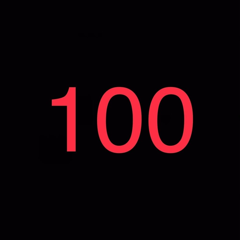 One hundred. 100 One hundred. One hundred картинки. One hundred Flashcard.